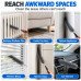 3pcs Radiator Cleaner Brush 78cm Flexible Long Duster Dust Remover Bristle Brush