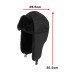 Trapper Hat Winter Fleece Warm Cap with Ear Flaps Faux