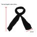 Scarf Women Winter Versatile Solid Color Thickened Woolen Knitted Scarf - White