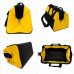 17" Tool Bag Double Layer Heavy Duty Storage Holdall Carry Case Yellow Black
