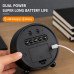 LED Digital Alarm Clock, Large Display Electronic Desk Clock with Clear Time Display, Modern Bedside Clock Random Colors