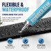 30ml Flexible Rubber Glue Waterproof Adhesive Repair Glue for Rubber, Plastic, Leather, Metal, Shoe Sole and DIY Repairs
