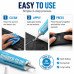 30ml Flexible Rubber Glue Waterproof Adhesive Repair Glue for Rubber, Plastic, Leather, Metal, Shoe Sole and DIY Repairs
