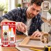 Mitre Fix Adhesive Activator Kit, Instant Fast Bond Glue for Wood MDF Plastic Rubber DIY Crafts and Home Repairs