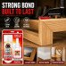 Mitre Fix Adhesive Activator Kit, Instant Fast Bond Glue for Wood MDF Plastic Rubber DIY Crafts and Home Repairs