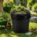 20pcs Heavy Duty Bin Bags 100L Plastic Leak Proof Black Refuse Rubbish Sacks
