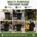 20pcs Heavy Duty Bin Bags 100L Plastic Leak Proof Black Refuse Rubbish Sacks