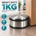 Heavy Duty Stainless Steel Door Stopper Non-Slip Floor Door Stop 1kg 11cm Round