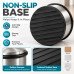 Heavy Duty Stainless Steel Door Stopper Non-Slip Floor Door Stop 1kg 11cm Round