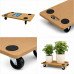 Heavy Duty Dolly Trolley 200KG Platform Moving Trolley Wooden Board 4 Wheels