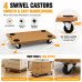 Heavy Duty Dolly Trolley 200KG Platform Moving Trolley Wooden Board 4 Wheels