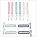 10Pack Clothes Hangers 9 Holes Wardrobe Organiser 360 Rotation Space Saving for Dorm Apratment