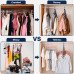10Pack Clothes Hangers 9 Holes Wardrobe Organiser 360 Rotation Space Saving for Dorm Apratment
