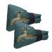 2 pcs Outside Tap Cover Winter Frost Proof Jacket Garden Tap Thermal Protector - Black