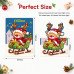 30pcs Christmas Cards 5 Designs 3D Fold-Out Xmas Greeting Cards Kids Party