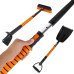 5 in 1 Snow Brush Ice Scrapers Extendable Car Snow Kit for Car Truck SUV