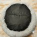 Detachable and Washable Comfy Donut Extra Large Dog Cat Beds Warm Bed Pet Round Plush Puppy Beds - 80cm Light Grey